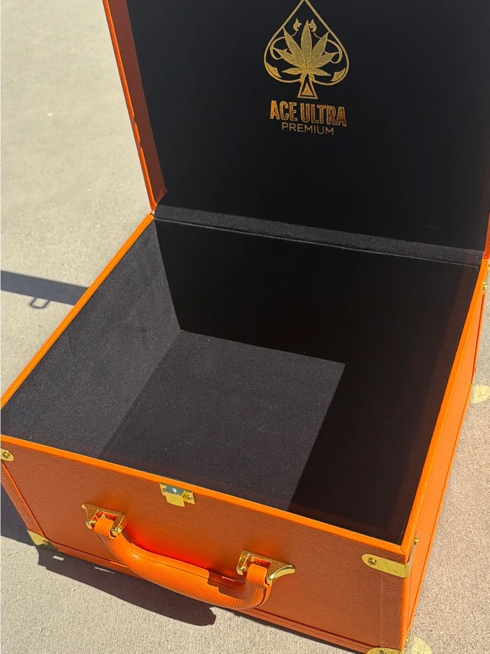 Orange Travel Case - Mens/Womens Accessories